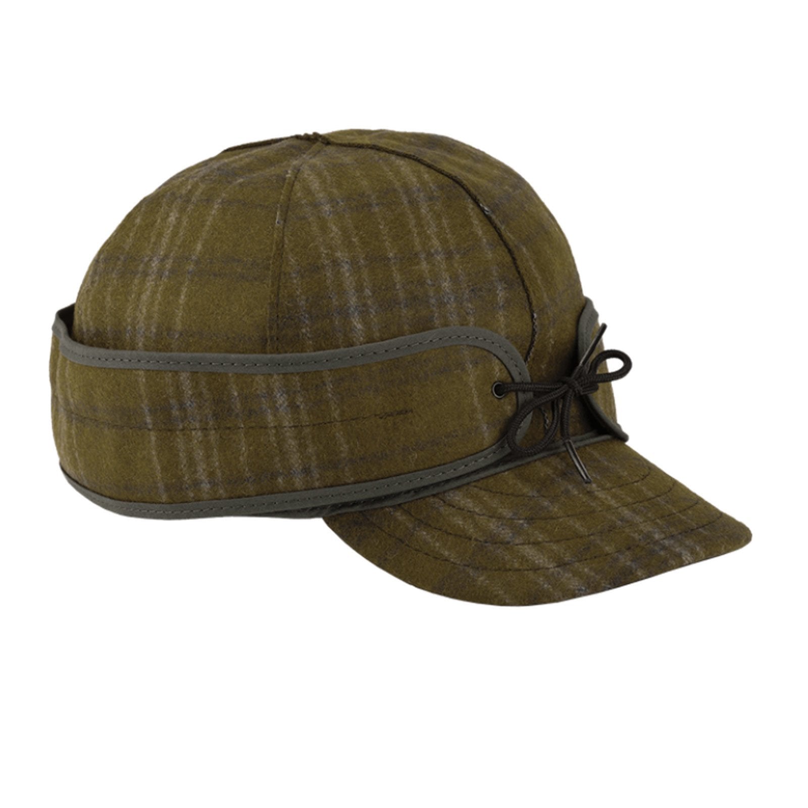 Stormy Kromer The Original Cap (Unisex) - Lichen Outerwear - Headwear - Brimmed Hat - The Heel Shoe Fitters