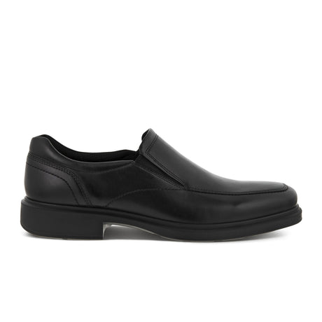 ECCO Helsinki 2 Apron Toe Slip On (Men) - Black Dress-Casual - Slip Ons - The Heel Shoe Fitters