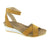 Naot Wand (Women) - Amber Nubuck Sandals - Wedge - The Heel Shoe Fitters