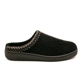 Haflinger AT 203 Slipper (Unisex) - Black Dress-Casual - Slipper - The Heel Shoe Fitters