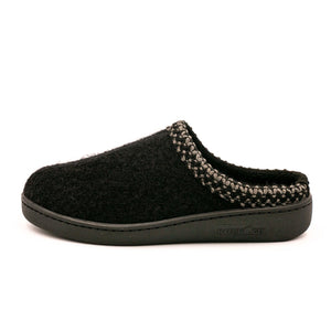Haflinger AT 203 Slipper (Unisex) - Black Dress-Casual - Slippers - The Heel Shoe Fitters
