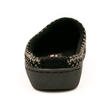 Haflinger AT 203 Slipper (Unisex) - Black Dress-Casual - Slippers - The Heel Shoe Fitters