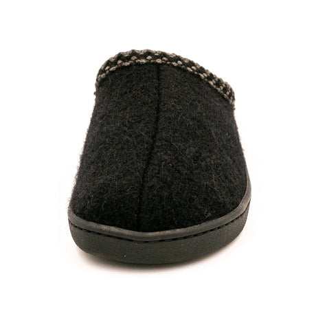 Haflinger AT 203 Slipper (Unisex) - Black Dress-Casual - Slippers - The Heel Shoe Fitters