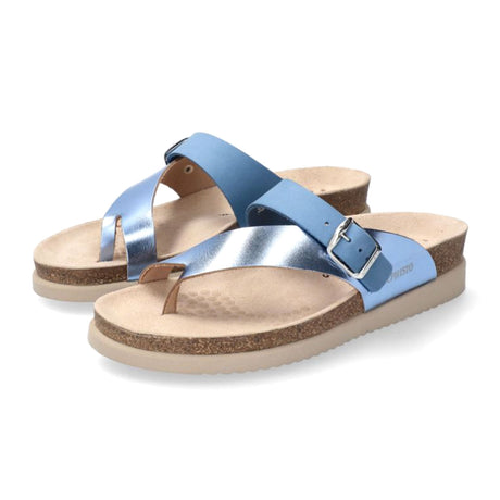 Mephisto Helen Mix Sandal (Women) - Sky Blue Vega Sandals - Thong - The Heel Shoe Fitters