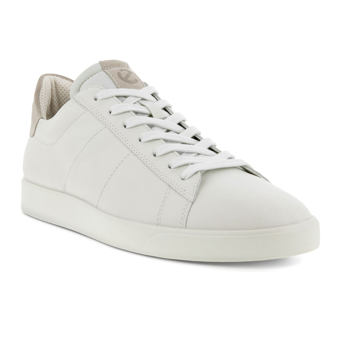 ECCO Street Lite Retro Sneaker (Men) - White/Gravel Dress-Casual - Sneakers - The Heel Shoe Fitters