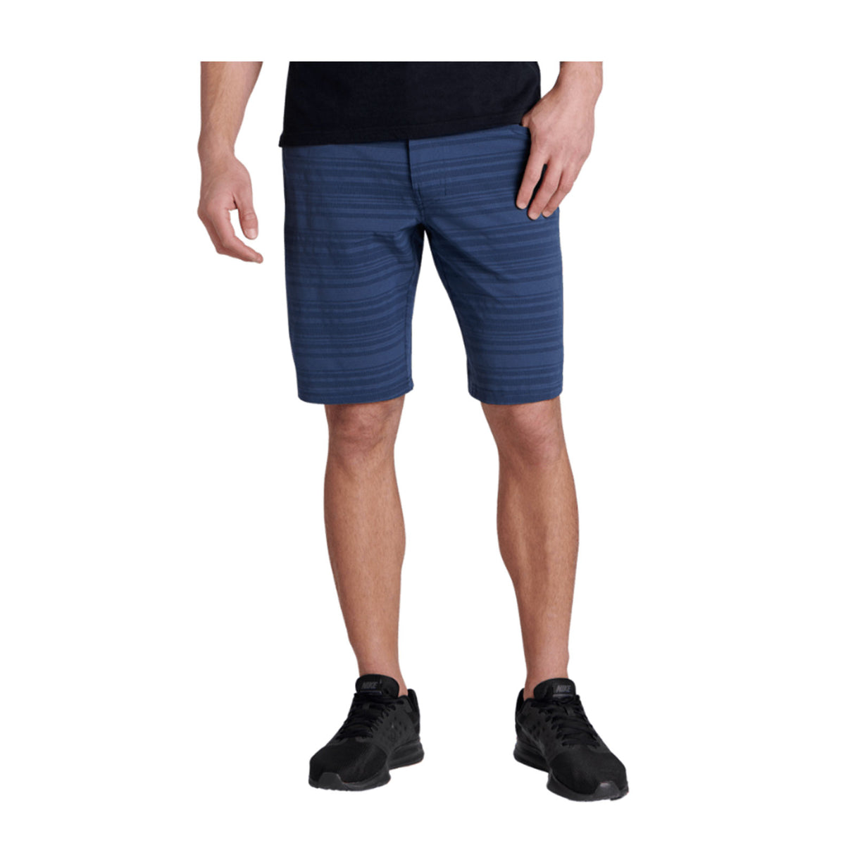 Kuhl Upriser Short (Men) - Stripe Pirate Blue Apparel - Bottom - Short - The Heel Shoe Fitters