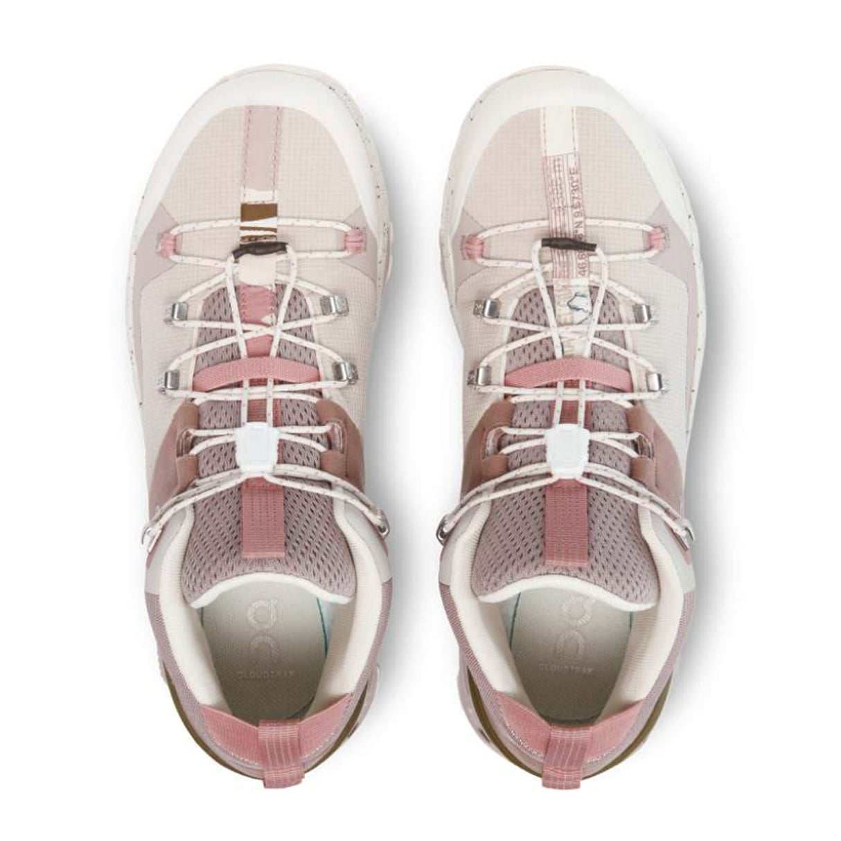 On Running Cloudtrax Running Shoe (Women) - Rose/Ivory Hiking - Low - The Heel Shoe Fitters