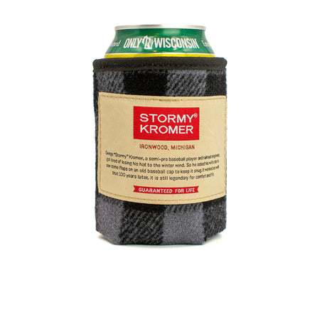 Stormy Kromer The Kromer Can Wrap - Charcoal Plaid Accessories - Drinkware - The Heel Shoe Fitters
