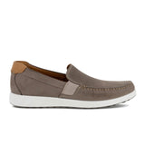 ECCO S Lite Moc Slip On (Men) - Warm Grey/Cognac Dress-Casual - Slip Ons - The Heel Shoe Fitters