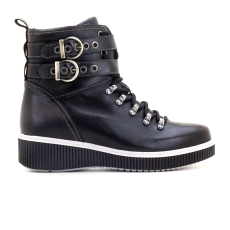 Dromedaris Jessie Ankle Boot (Women) - Black Boots - Fashion - Mid Boot - The Heel Shoe Fitters