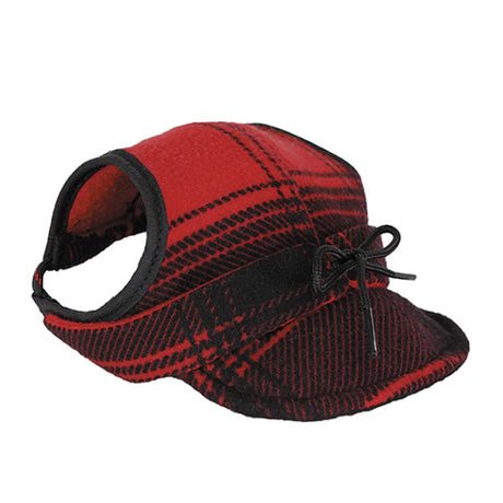 Stormy Kromer Critter Kromer Cap - Red/Black Plaid Accessories - Misc - The Heel Shoe Fitters