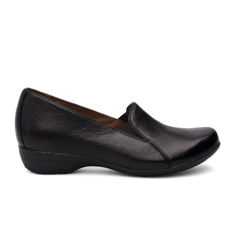 Dansko Farah Slip On (Women) - Black Milled Nappa Dress-Casual - Slip Ons - The Heel Shoe Fitters