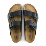 Birkenstock Arizona Soft Footbed Narrow (Women) - Black Birko-Flor Sandals - Slide - The Heel Shoe Fitters