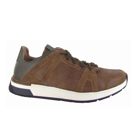 Naot Magnify Sneaker (Men) - Antique Brown/Soft Green Dress-Casual - Sneakers - The Heel Shoe Fitters