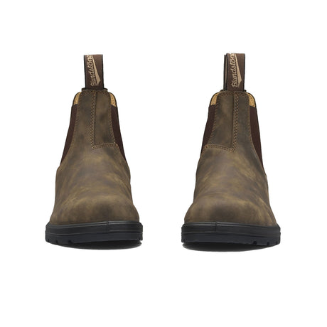 Blundstone Classic 585 Chelsea Boot (Unisex) - Rustic Brown Boots - Casual - Low - The Heel Shoe Fitters