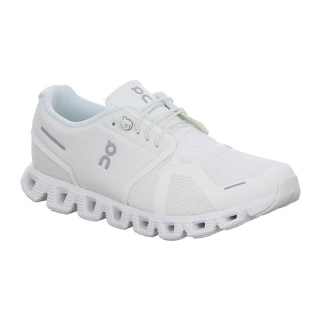 On Running Cloud 5 Running Shoe (Men) - Undyed-White/White Athletic - Running - Neutral - The Heel Shoe Fitters