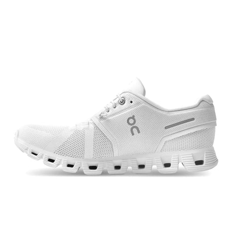 On Running Cloud 5 Running Shoe (Women) - All White Athletic - Running - The Heel Shoe Fitters