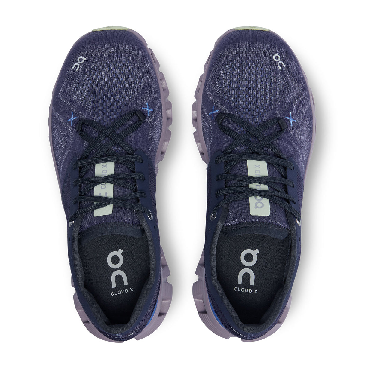 On Running Cloud X 3 Running Shoe (Women) - Midnight/Heron Athletic - Running - The Heel Shoe Fitters