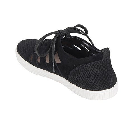 Earth Mulberry Sneaker (Women) - Black Athletic - Athleisure - The Heel Shoe Fitters