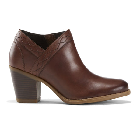 Earth Lina Austin Wide Ankle Boot (Women) - Mahogany Boots - Fashion - Ankle Boot - The Heel Shoe Fitters