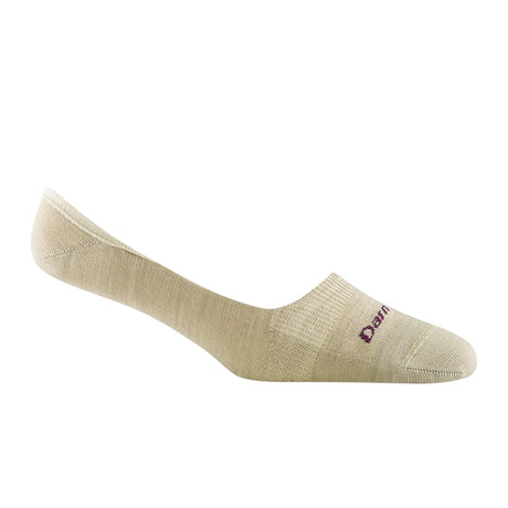 Darn Tough Top Down Invisible Solid Lightweight No Show Sock (Women) - Oatmeal Accessories - Socks - Lifestyle - The Heel Shoe Fitters