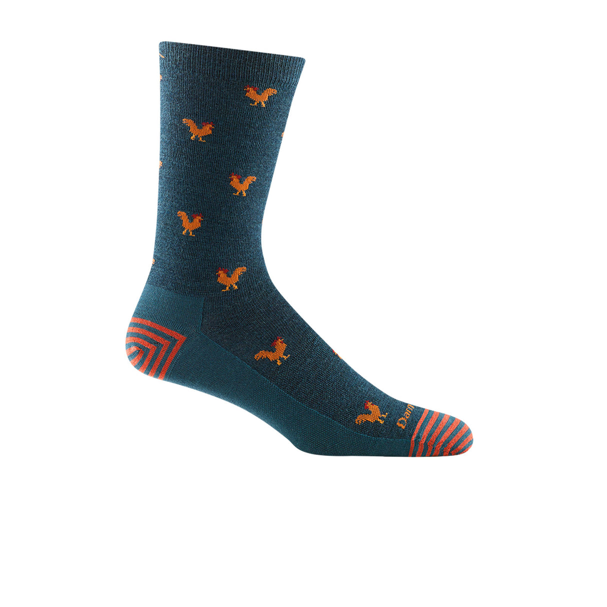 Darn Tough Strut Lightweight Crew Sock (Men) - Dark Teal Accessories - Socks - Performance - The Heel Shoe Fitters