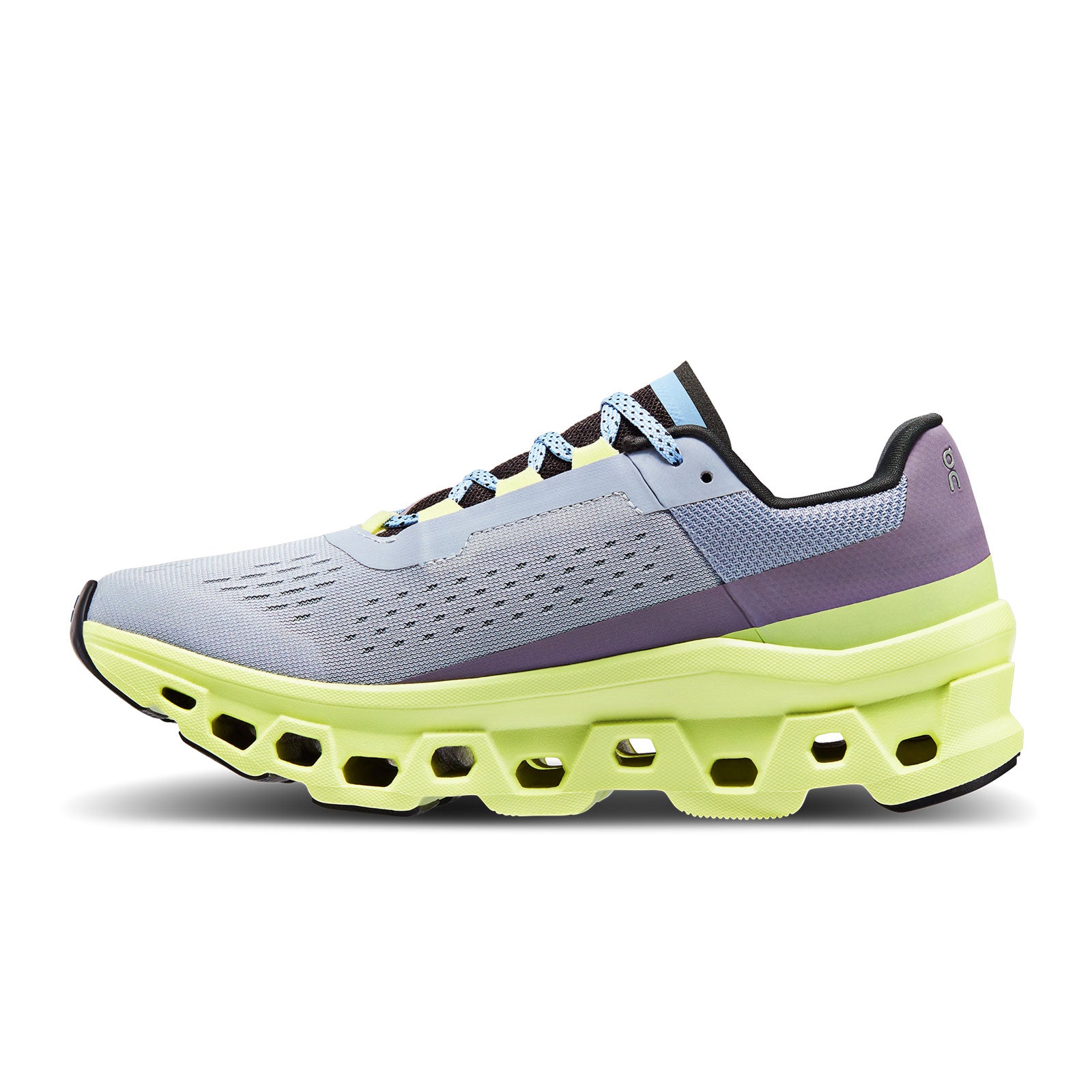 On Running Cloudmonster Running Shoe (Women) - Nimbus/Hay
