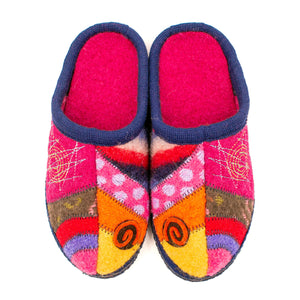 Haflinger Calypso Slipper (Women) - Strawberry Dress-Casual - Slippers - The Heel Shoe Fitters