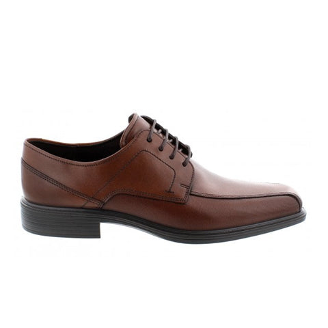 Ecco Johannesburg Tie (Men) - Cognac Dress-Casual - Oxfords - The Heel Shoe Fitters