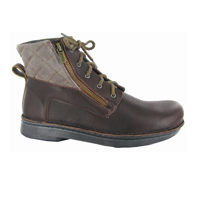 Naot Castera Ankle Boot (Women) - Soft Brown/Taupe Gray/Saddle Brown Boots - Fashion - Mid Boot - The Heel Shoe Fitters