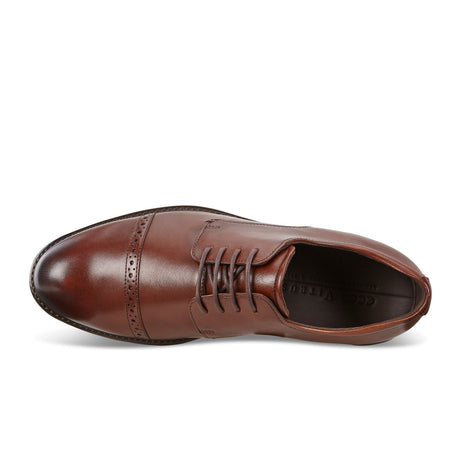 ECCO Vitrus III Oxford (Men) - Cognac Dress-Casual - Derby Shoes - The Heel Shoe Fitters