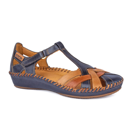 Pikolinos P. Vallarta 655-0732C5 Sandal (Women) - Navy Blue Sandals - Backstrap - The Heel Shoe Fitters