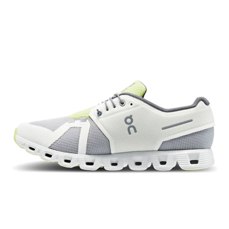 On Running Cloud 5 Push Running Shoe (Men) - Undyed-White/Glacier Athletic - Running - The Heel Shoe Fitters