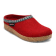 Haflinger GZ Clog (Unisex) - Chili Dress-Casual - Clogs & Mules - The Heel Shoe Fitters