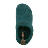 Haflinger Guido Slipper (Unisex) - Fir Dress-Casual - Clogs & Mules - The Heel Shoe Fitters