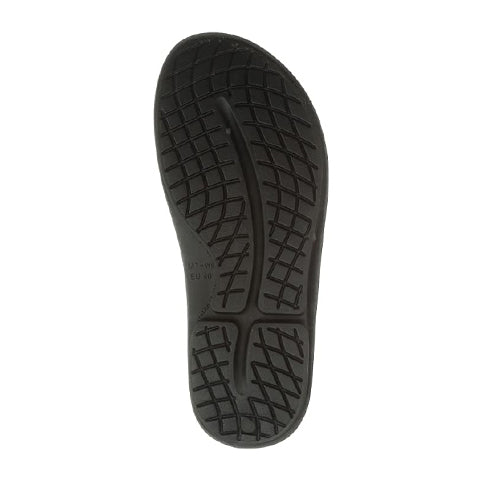 Oofos OOahh Slide Sandal (Unisex) - Black Sandals - Slide - The Heel Shoe Fitters