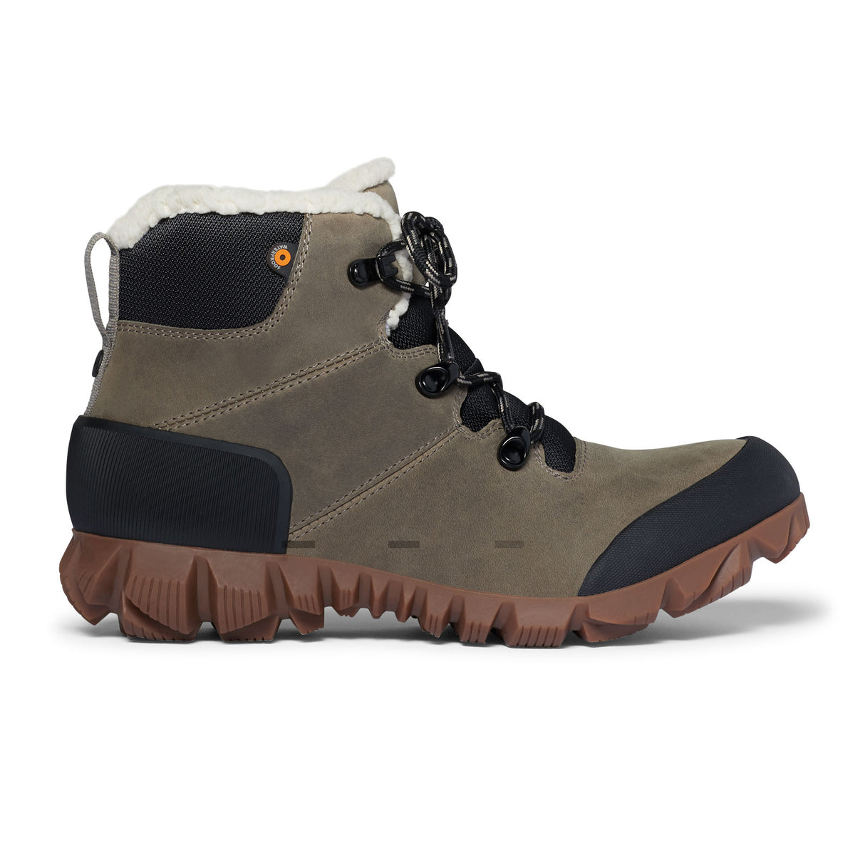 Bogs Arcata Urban Leather Mid Winter Boot (Women) - Taupe Boots - Winter - Mid Boot - The Heel Shoe Fitters