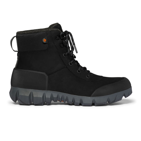 Bogs Arcata Urban Leather Mid Winter Boot (Men) - Black Boots - Winter - Mid Boot - The Heel Shoe Fitters