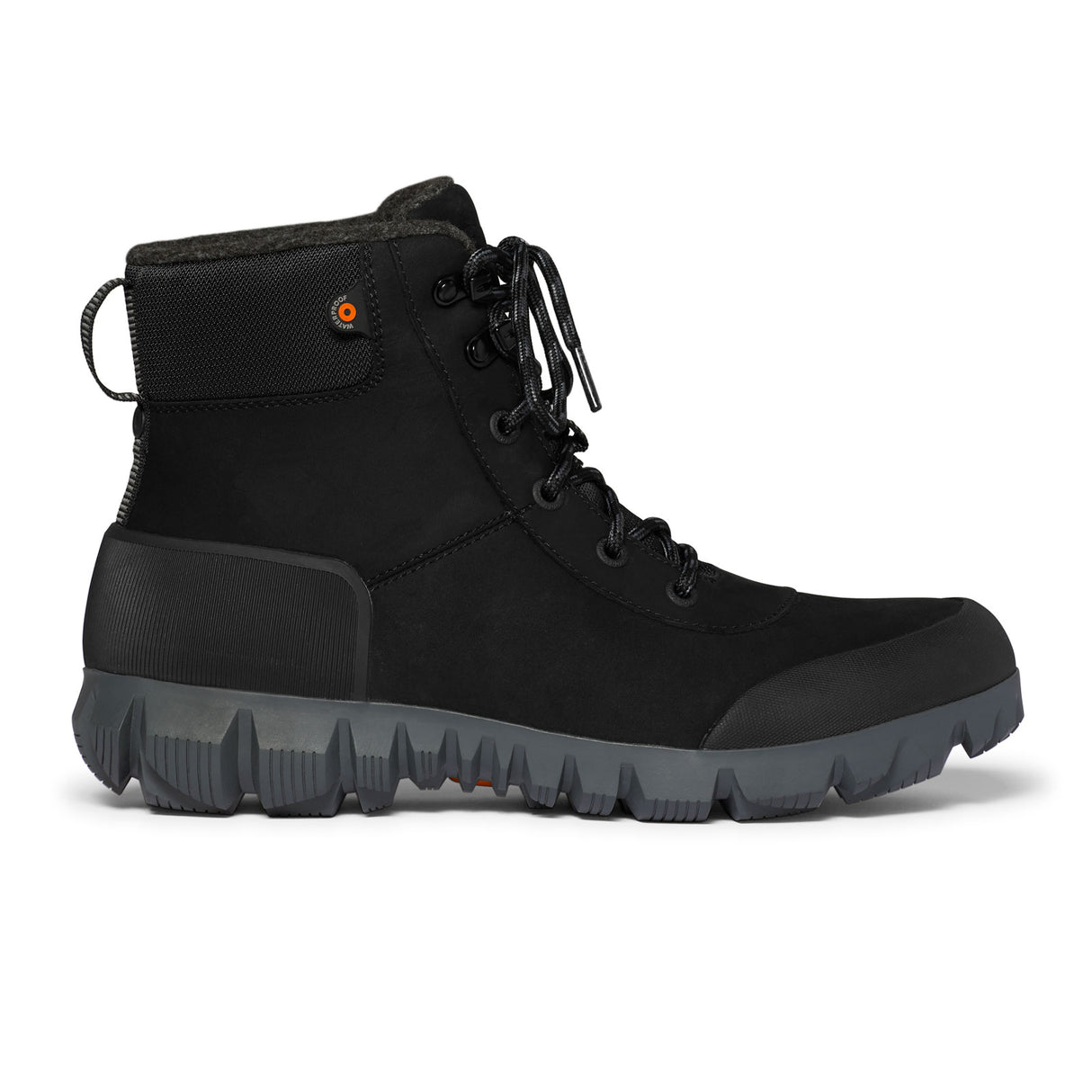 Bogs Men's Arcata Urban Leather Mid Boot - 9 - Black