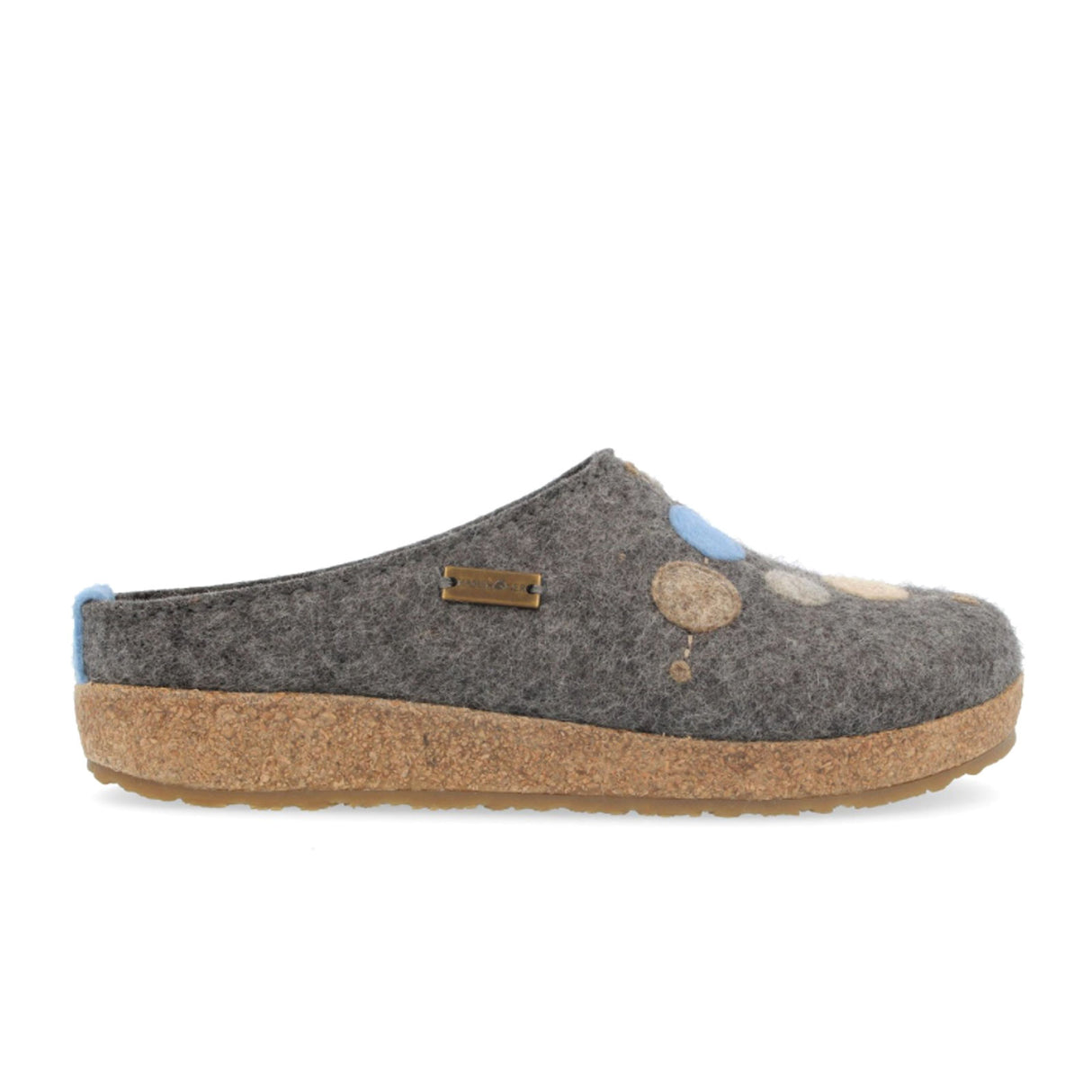 Haflinger Faible Clog (Women) - Grey Dress-Casual - Clogs & Mules - The Heel Shoe Fitters