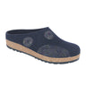 Haflinger Spirit Clog (Women) - Navy Dress-Casual - Clogs & Mules - The Heel Shoe Fitters