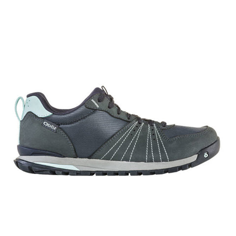 Oboz Bozeman Low Leather Lace Up Trail Shoe (Women) - Slate Hiking - Low - The Heel Shoe Fitters