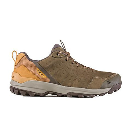 Oboz Sypes Low Leather B-DRY Hiking Shoe (Men) - Wood Hiking - Low - The Heel Shoe Fitters