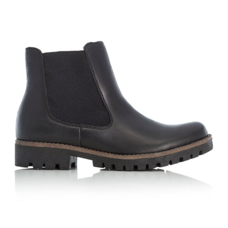 Rieker 78570-00 Payton Chelsea Boot (Women) - Black Boots - Casual - Mid - The Heel Shoe Fitters