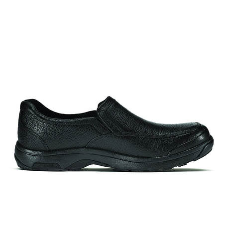 Dunham Battery Park (Men) - Black Dress-Casual - Slip Ons - The Heel Shoe Fitters