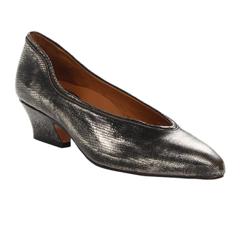 Earthies Tafoya Pump (Women) - Pewter Dress-Casual - Heels - The Heel Shoe Fitters