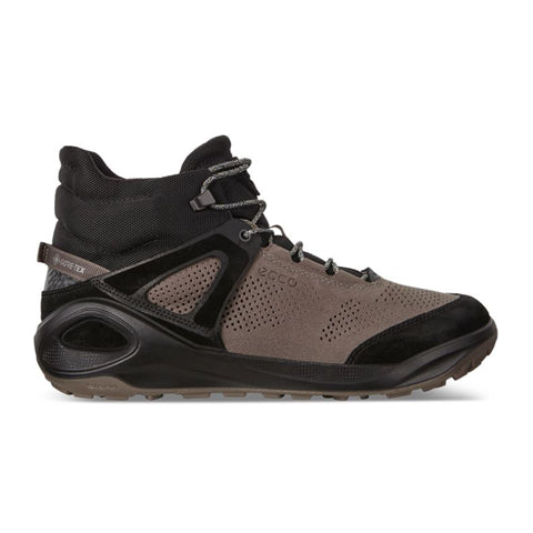 ECCO Biom 2GO Mid (Men) - Black/Dark Clay/Antelope Boots - Hiking - Mid - The Heel Shoe Fitters