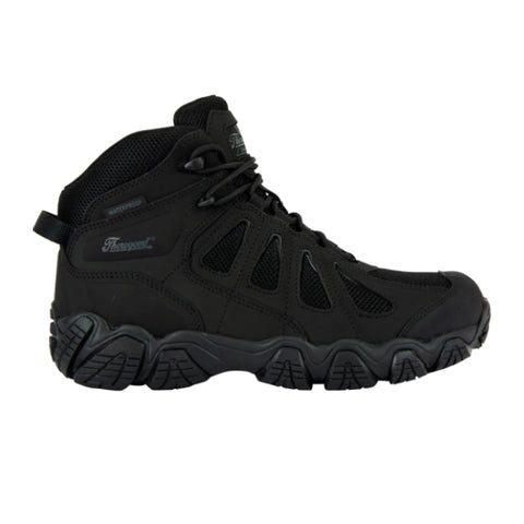 Thorogood Crosstrex Series Mid Hiker BBP Waterproof Composite Toe Work Boot (Men) - Black Boots - Work - 6 Inch - The Heel Shoe Fitters