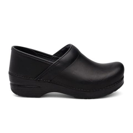 Dansko Professional Clog (Unisex) - Black Cabrio Leather Dress-Casual - Clogs & Mules - The Heel Shoe Fitters