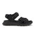 Ecco Exowrap 3 Strap Sandal (Women) - Black/Black Sandals - Active - The Heel Shoe Fitters